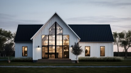 Obraz premium farmhouse barn light