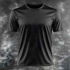 Black T-Shirt 3D Illustration