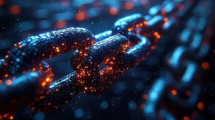 fondo abstracto de un candado virtual entre redes y conexiones de internet concepto seguridad y tecnologia