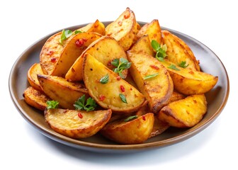 Spicy Crispy Potato Wedges