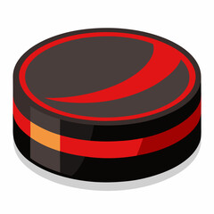 hockey puck vector icon