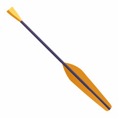 rowing oar vector icon