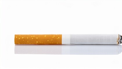 cigarette isolated on transparent or white background