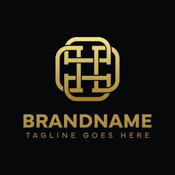 Letters DDDD Ornament Logo, symbolizing elegance, harmony, and creativity