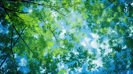 Fototapeta premium dream blue and green abstract