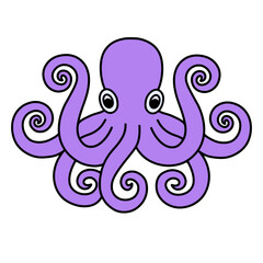 Octopus vector icon