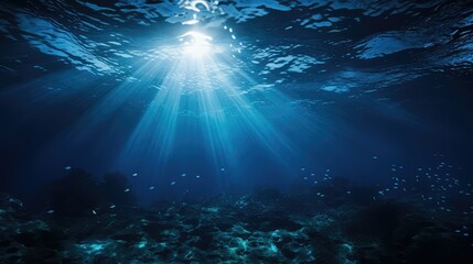 Fototapeta premium transition blue to black background