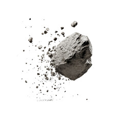 Crumbling Asteroid Dramatic Space Rock Disintegration