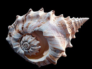 Obraz premium Seashell Spiral