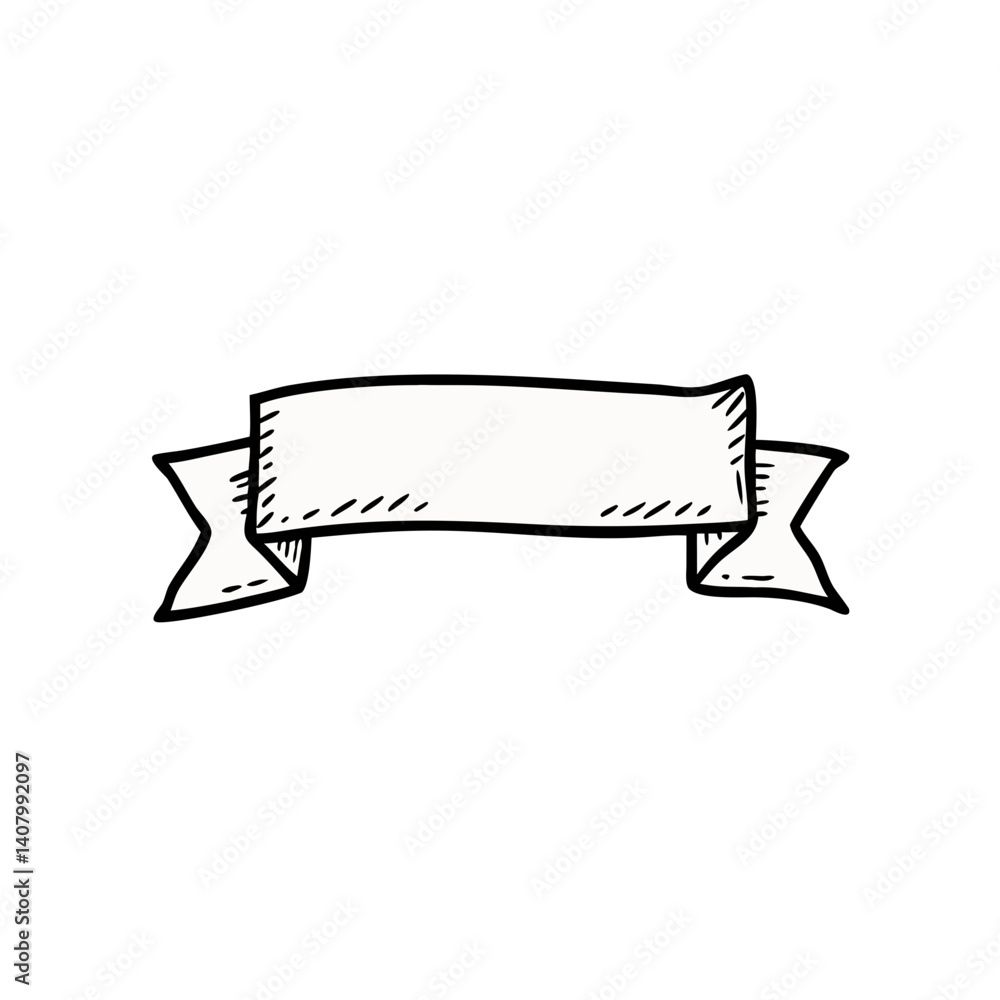 Poster blank banner: a simple banner, perfect for adding your own text or designs, offering a clean and ver