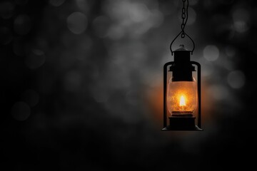 Black Graphic. Gradient Abstract Background with Copy Space for Night and Evening Mood