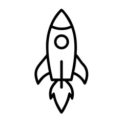 Ikona rakiety startującej