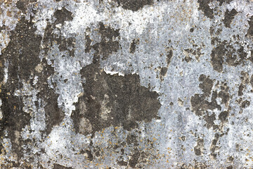 Cracked Paint Texture on a Tombstone at an Above Ground Graveyard - New Orleans Cemetery, Ornamental concrete