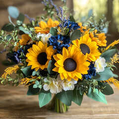 Obraz premium sunflower in a vase 