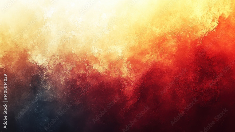 Aufkleber noisy color gradient background grainy noise texture gradient featuring soft transitions of warm orange,red hues blending into white creating a smooth,minimalist background,stock image