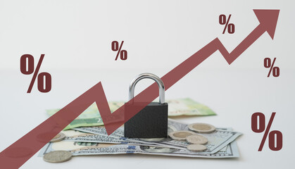 Import tariffs increasing. Arrow going up