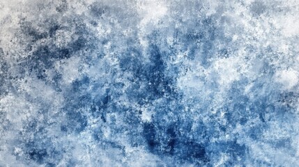Obraz premium Abstract Blue and White Watercolor Texture Background Design Ideal for Digital Papers or Winter Themed Projects
