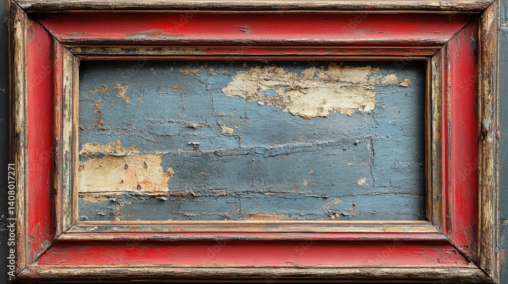 Poster old photo frame texture isolated picture postcard border