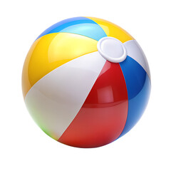 beach ball isolated on white