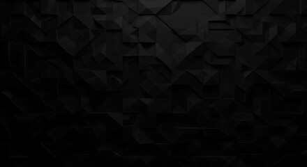 Fototapeta premium Dark Abstract Texture: Monochromatic Depth & Shadow AI Generated