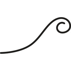 Line clip art design on plain white transparent isolated background for card, shirt, hoodie, sweatshirt, apparel, tag, mug, icon, poster or badge