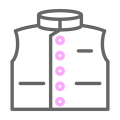 Vasket Vector Line Lt Pink Grey Icon Design