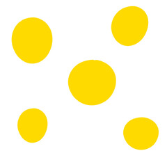 abstract background with yellow circles