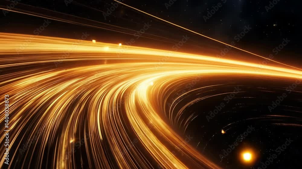 Aufkleber exploring the mesmerizing swirl of cosmic light in a vast galaxy generative ai