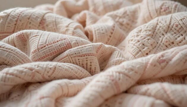  Stitched Fabric Texture Background for Maternal Warmth and Support
| A textured background mimicking hand-stitched fabric, symbolizing softness, warmth, and the traditional nurturing role of mothers