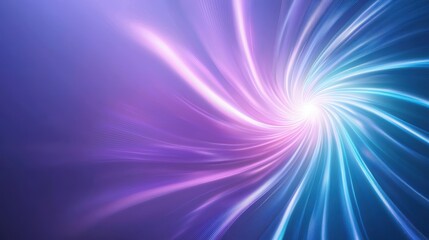 Magic Abstract background with soft glowing lines and a vibrant purple blue gradient.