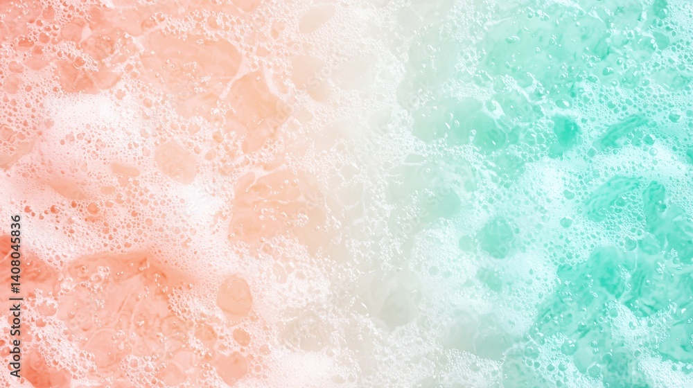 Poster pastel dreamy pastel gradient with soft transitions, creating a soothing and warm effect.