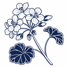 vector illustration of flowers