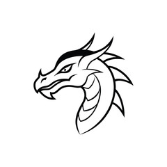 vector image of a horse