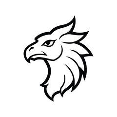 eagle head vector