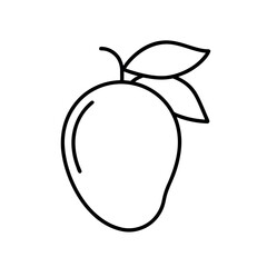 vector illustration of a Mango