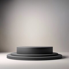 Fototapeta premium Small platform used to display objects, making them more visible and attracting attention.