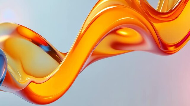 Transparente Wirbel in Gold und Silber