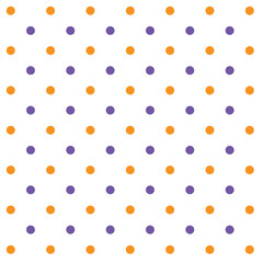 Polka Dot Geometric Seamless Pattern
