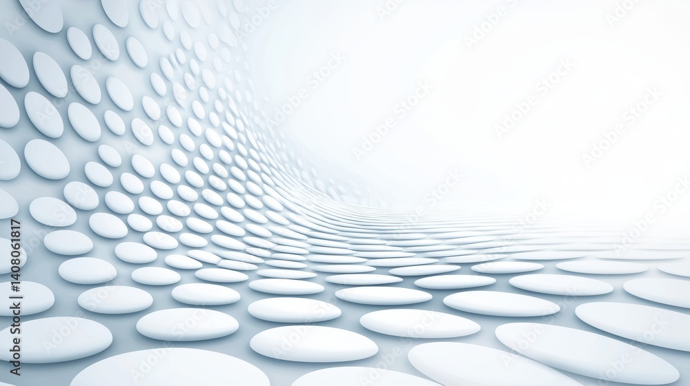 Poster graphic circular halftone dots in grayscale, creating a retro inspired background.
