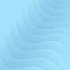 Abstract blue wave gradient background vector