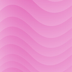 Abstract pink wave gradient background vector