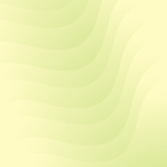 Abstract green wave gradient background vector