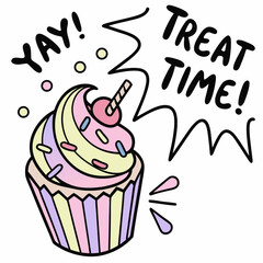 Colorful Cupcake Celebration