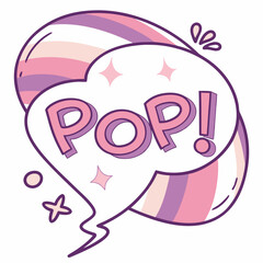 Obraz premium Comic Bubble – 