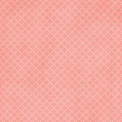 Fototapeta premium Soft peach abstract background with fine diamond grid pattern. Warm, elegant geometric texture ideal for branding, beauty, stationery, wallpapers, and modern decorative designs.