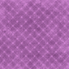Purple plaid gingham, scottish tartan texture, grid graph paper with rhombus squares pattern, picnic napkin and curtain tablecloth, vector seamless geometric checkered fabric