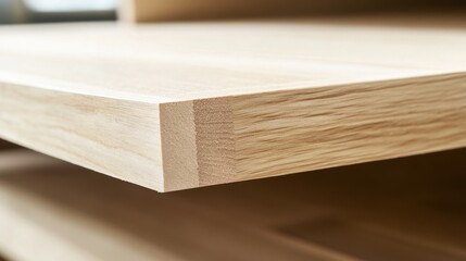 Carpenter cutting wood for custom shelving. Featuring precision and focus