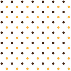 Simple Polka Dot Repeat Background