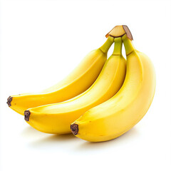 bananas isolated on white background