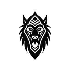 wolf head tattoo